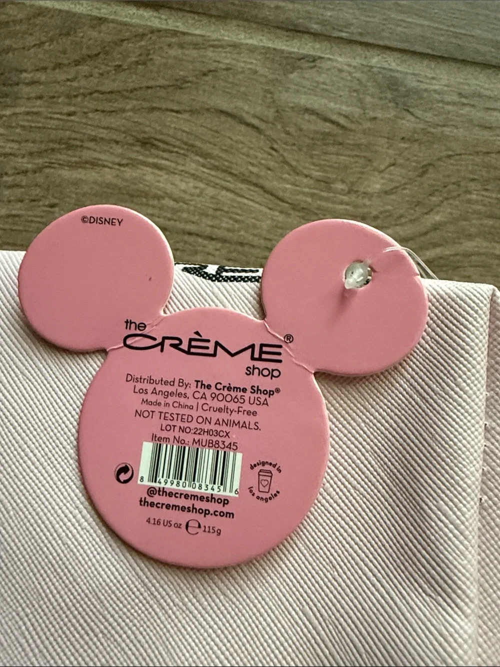 Disney Pink Mickey and Minnie Mouse Zip Cosmetic Pouch -The Crème Shop